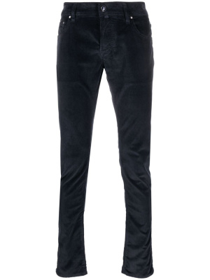 

Low-rise corduroy trousers, Jacob Cohën Low-rise corduroy trousers