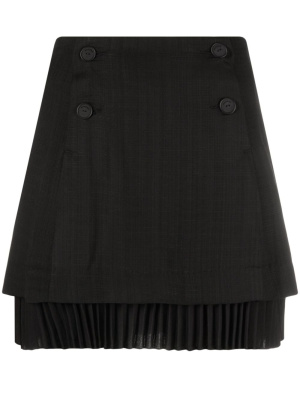 

High-waist double-breasted skirt, SANDRO High-waist double-breasted skirt