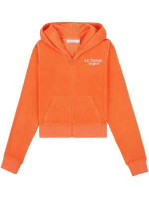 

SR Tennis terry-cloth hoodie, Sporty & Rich SR Tennis terry-cloth hoodie