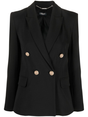 

Notched-lapels double-breasted blazer, LIU JO Notched-lapels double-breasted blazer