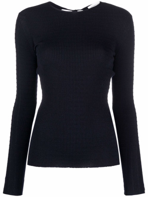 

Open-back wool jumper, Victoria Beckham Open-back wool jumper
