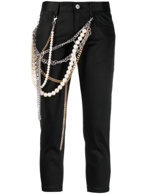 

Detachable-chains cropped trousers, Junya Watanabe Detachable-chains cropped trousers