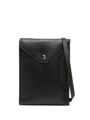 

Grained-texture leather crossbody bag, Lemaire Grained-texture leather crossbody bag