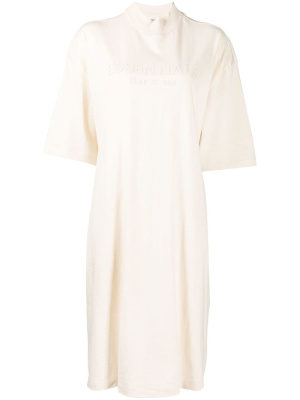 

Short-sleeve midi T-shirt dress, FEAR OF GOD ESSENTIALS Short-sleeve midi T-shirt dress