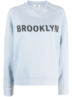 

Brooklyn slogan sweatshirt, Victoria Victoria Beckham Brooklyn slogan sweatshirt