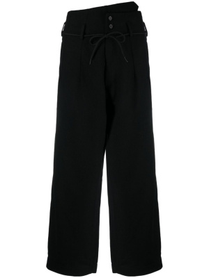 

Box-pleat wide-leg trousers, Y-3 Box-pleat wide-leg trousers