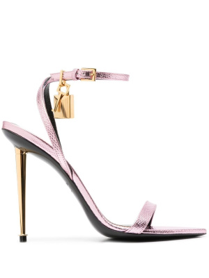 

Padlock-detail 120mm sandals, TOM FORD Padlock-detail 120mm sandals