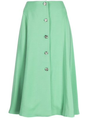 

High-waisted pleated midi skirt, Paul Smith High-waisted pleated midi skirt
