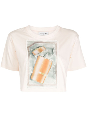 

Scratch & Sniff cropped T-shirt, Lanvin Scratch & Sniff cropped T-shirt