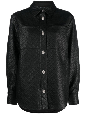 

Monogram-embossed long-sleeve shirt, BOSS Monogram-embossed long-sleeve shirt