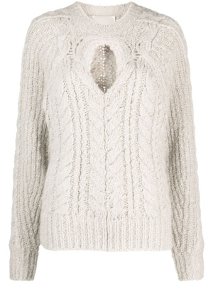 

Noelys keyhole jumper, ISABEL MARANT Noelys keyhole jumper