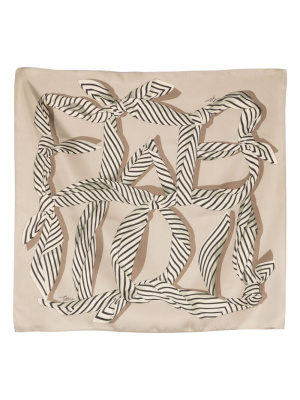 

Scarf-print silk scarf, TOTEME Scarf-print silk scarf