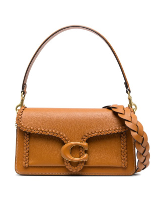 

Tabby braided leather shoulder bag, Coach Tabby braided leather shoulder bag