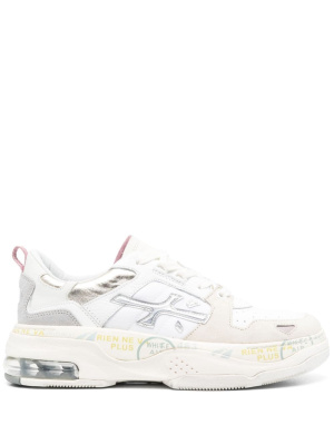

Drake logo-patch sneakers, Premiata Drake logo-patch sneakers