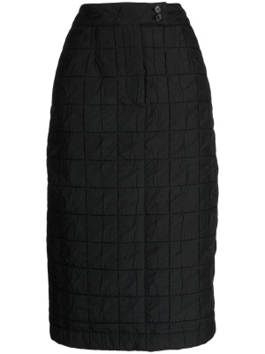 

Alina quilted high-waisted skirt, YMC Alina quilted high-waisted skirt