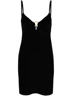 

Cut-out V-neck minidress, Moschino Cut-out V-neck minidress