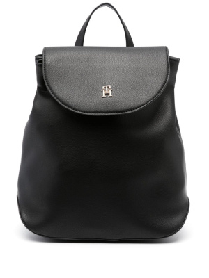 

TH monogram-plaque backpack, Tommy Hilfiger TH monogram-plaque backpack