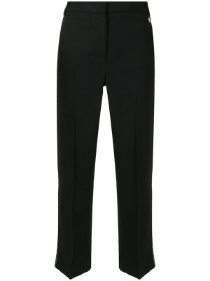 

Greca-tape tailored trousers, Versace Greca-tape tailored trousers