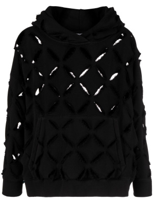 

Cut-out detail hoodie, Versace Cut-out detail hoodie