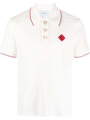 

Knitted polo top, Casablanca Knitted polo top
