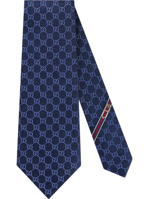 

GG pattern silk tie, Gucci GG pattern silk tie