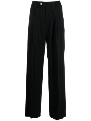 

Box-pleat straight-leg trousers, AMIRI Box-pleat straight-leg trousers