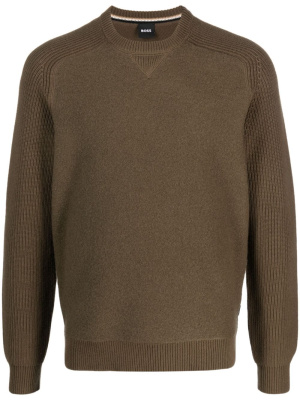 

Crew-neck ribbed jumper, BOSS Crew-neck ribbed jumper