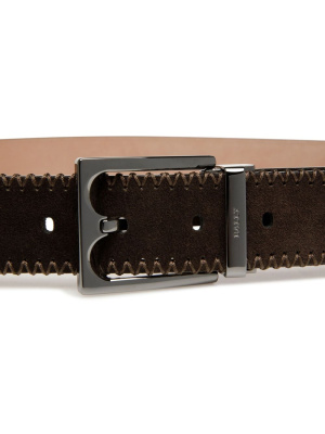

Belmond whipstitch-trim reversible belt, Bally Belmond whipstitch-trim reversible belt