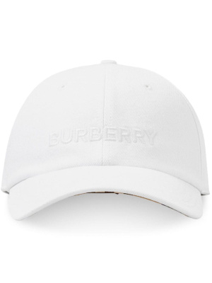 

Embroidered-logo baseball cap, Burberry Embroidered-logo baseball cap