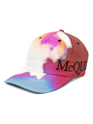 

Embroidered-logo six-panel cap, Alexander McQueen Embroidered-logo six-panel cap