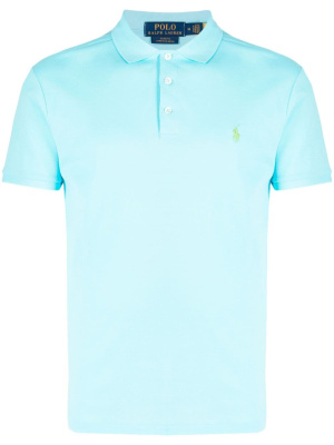 

Logo-embroidered cotton polo shirt, Polo Ralph Lauren Logo-embroidered cotton polo shirt