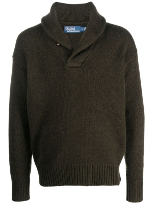 

Shawl-collar pullover jumper, Polo Ralph Lauren Shawl-collar pullover jumper