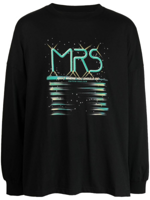 

Logo-print cotton T-shirt, Martine Rose Logo-print cotton T-shirt