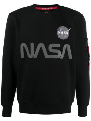 

NASA reflective sweatshirt, Alpha Industries NASA reflective sweatshirt