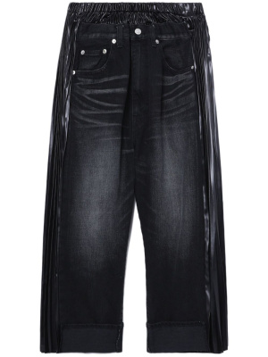 

Cropped panelled wide-leg jeans, Junya Watanabe Cropped panelled wide-leg jeans