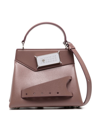 

Snatched leather shoulder bag, Maison Margiela Snatched leather shoulder bag
