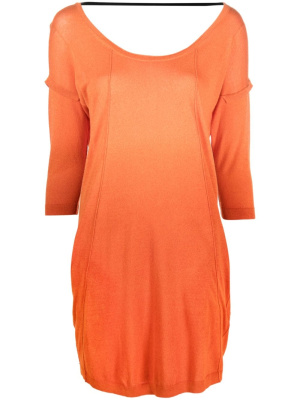 

Round-neck cotton dress, Diesel Round-neck cotton dress