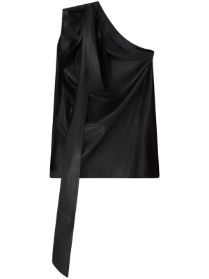 

Scarf one-shoulder top, Stella McCartney Scarf one-shoulder top