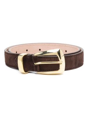 

Buckled leather belt, KHAITE Buckled leather belt