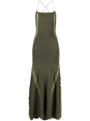 

Scoop-neck spaghetti-strap dress, Jacquemus Scoop-neck spaghetti-strap dress