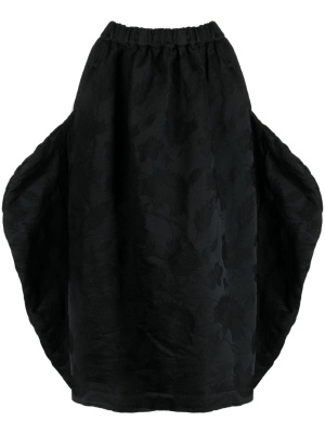 

Floral-jacquard midi skirt, Comme Des Garçons Comme Des Garçons Floral-jacquard midi skirt