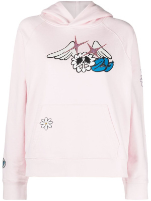 

Graphic-print cotton hoodie, Zadig&Voltaire Graphic-print cotton hoodie