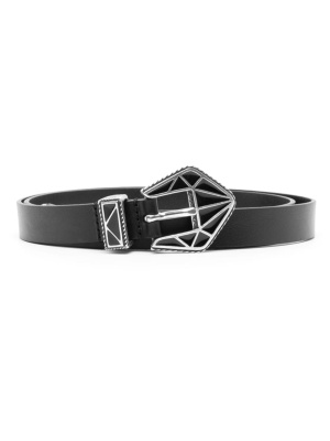 

Coraline geometric-buckle leather belt, ISABEL MARANT Coraline geometric-buckle leather belt