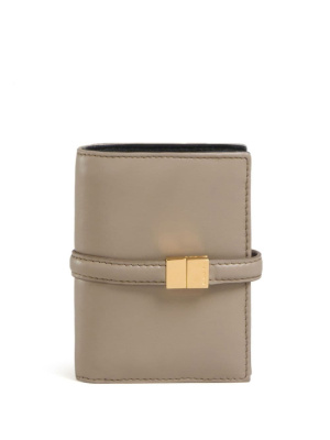 

Logo-engraved leather wallet, Marni Logo-engraved leather wallet