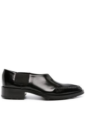 

Pointed-toe leather loafers, Jil Sander Pointed-toe leather loafers