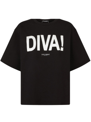 

Slogan-print T-shirt, Dolce & Gabbana Slogan-print T-shirt