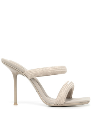 

Julie tubular webbing sandals, Alexander Wang Julie tubular webbing sandals