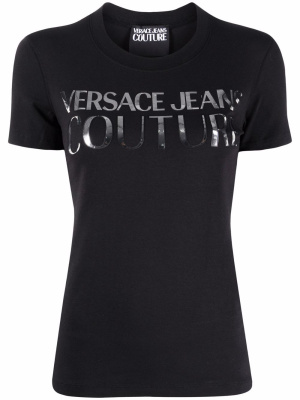 

Logo-print cotton T-shirt, Versace Jeans Couture Logo-print cotton T-shirt