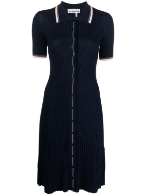 

Short-sleeve knitted midi-dress, REMAIN Short-sleeve knitted midi-dress