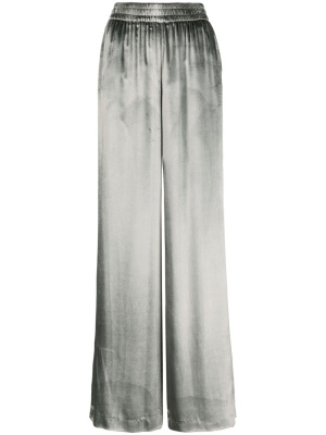 

Velvet-finish palazzo trousers, RED Valentino Velvet-finish palazzo trousers